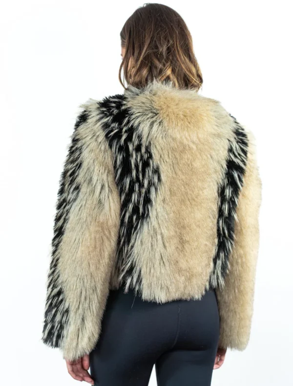 ECOPELLICCIA CROP MULTICOLOR Le voliere