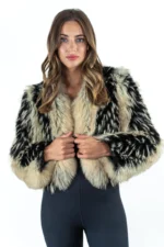 ECOPELLICCIA CROP MULTICOLOR Le voliere