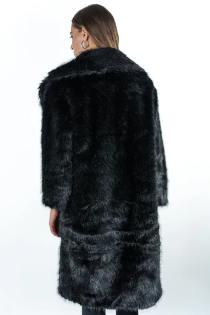 ECOPELLICCIA LUNGA NERA Le Volière