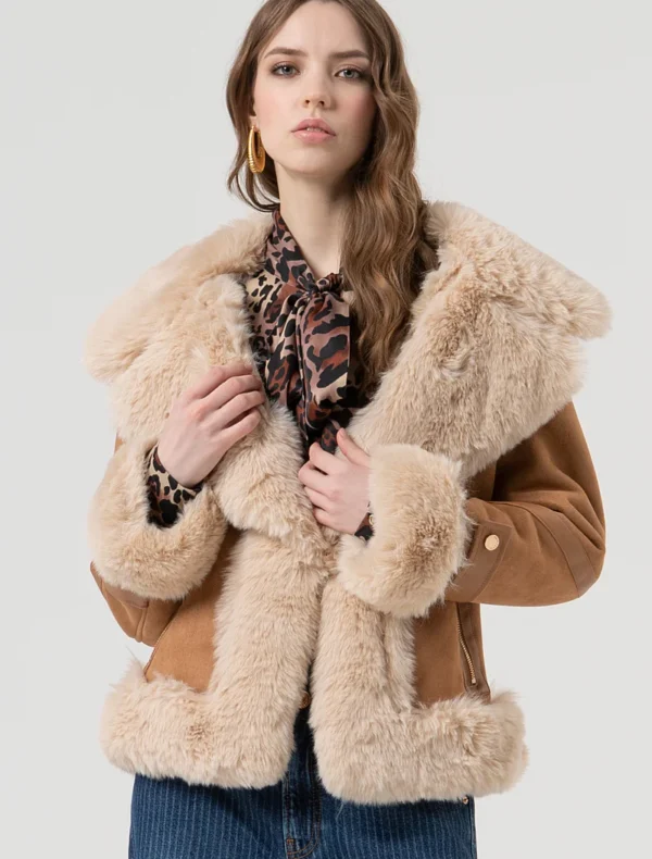 GIACCA ECO MONTONE CAMMELLO Fracomina