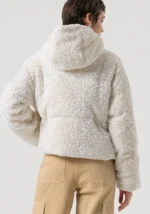 GIACCA PIUMINO BIANCO IN PAILLETTES Fracomina