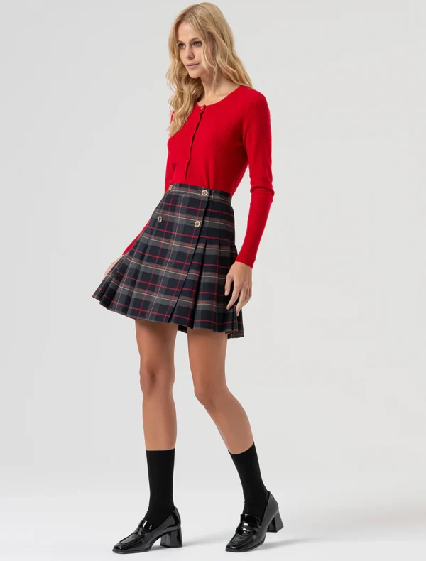 GONNA A RUOTA TARTAN Fracomina