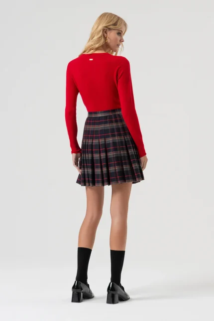 GONNA A RUOTA TARTAN Fracomina