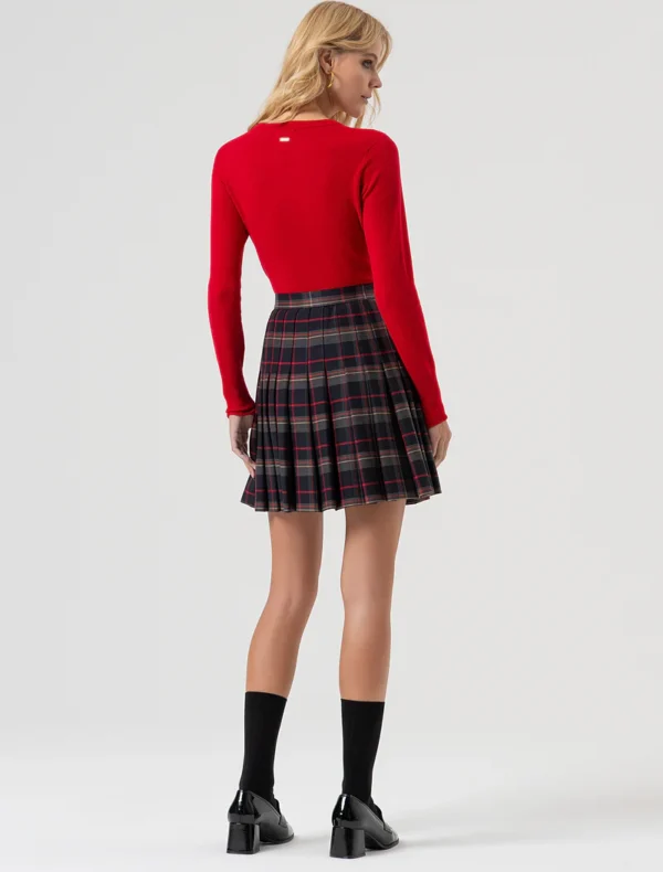 GONNA A RUOTA TARTAN Fracomina