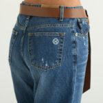 JEANS LAVAGGIO MEDIO CON CINTURA Haveone