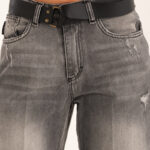 JEANS RISVOLTO CON CINTURA GRIGIO Have One