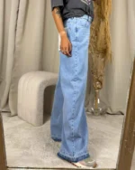 JEANS FLARE LAVAGGIO CHIARO Haveone