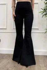 PANTALONE A ZAMPA NERO Haveone