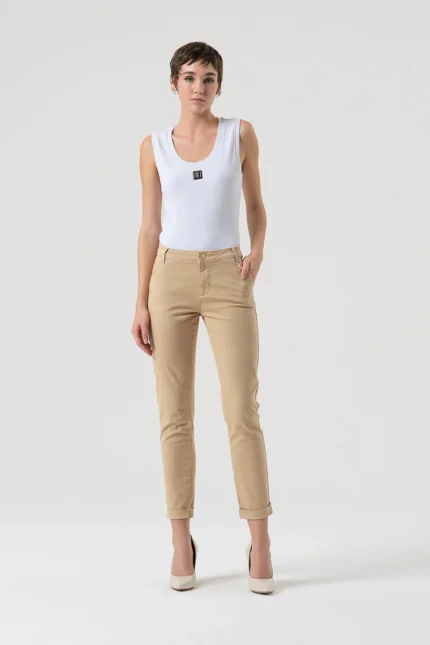 PANTALONE CHINO BEIGE Fracomina