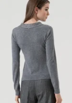 POLO STRASS GRIGIA Fracomina