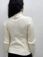 MAGLIA DOLCEVITA STRASS PANNA Fracomina