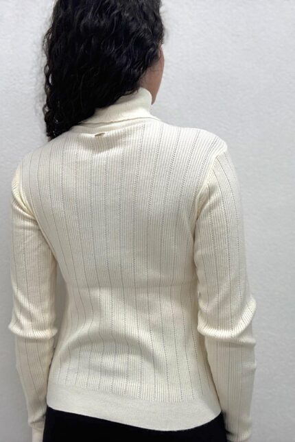 MAGLIA DOLCEVITA STRASS PANNA Fracomina