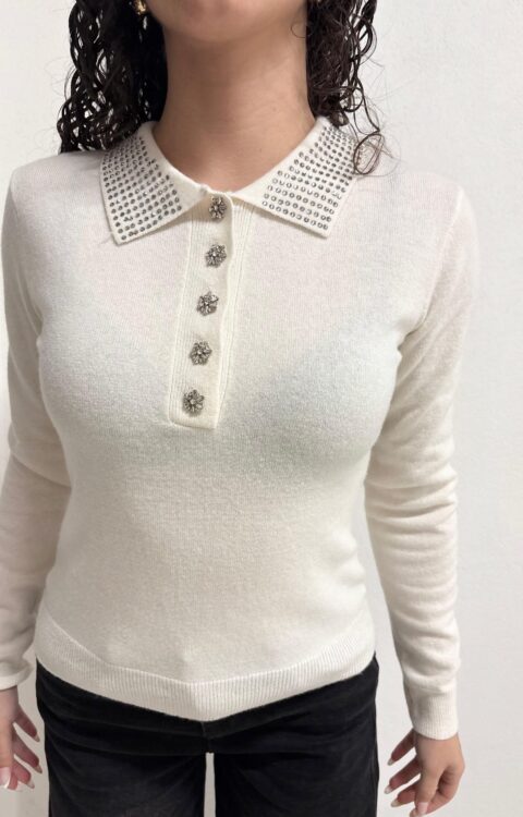 POLO STRASS PANNA Fracomina