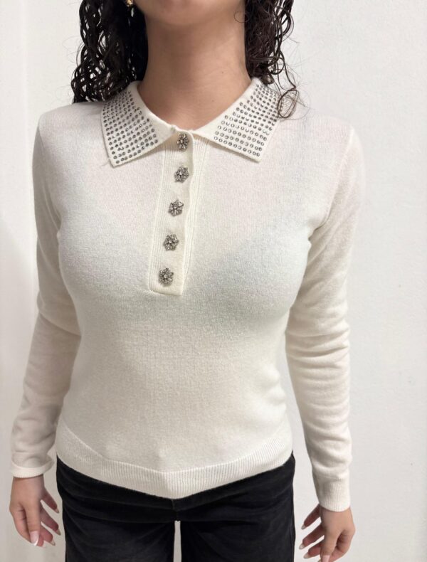 POLO STRASS PANNA Fracomina