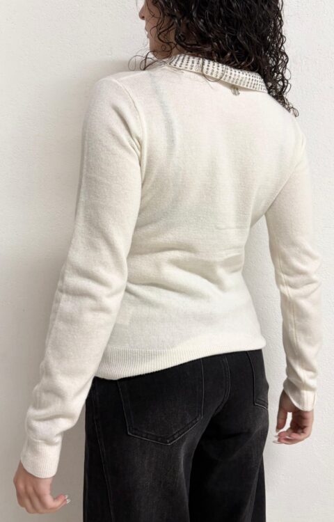 POLO STRASS PANNA Fracomina