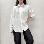 CAMICIA BLUSA GIOIELLO BIANCA Anna Rock