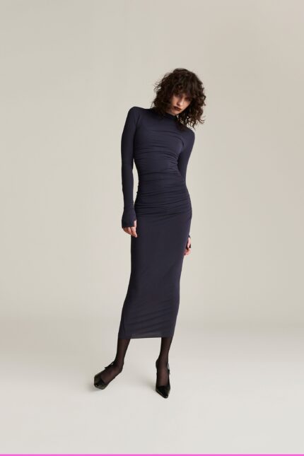 ABITO ANTRACITE MIDÌ DRESS DIDY By