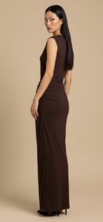 ABITO LUNGO CIOCCOLATO Glamorous