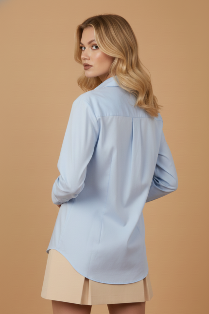 CAMICIA AZZURRO OXFORD Glamorous