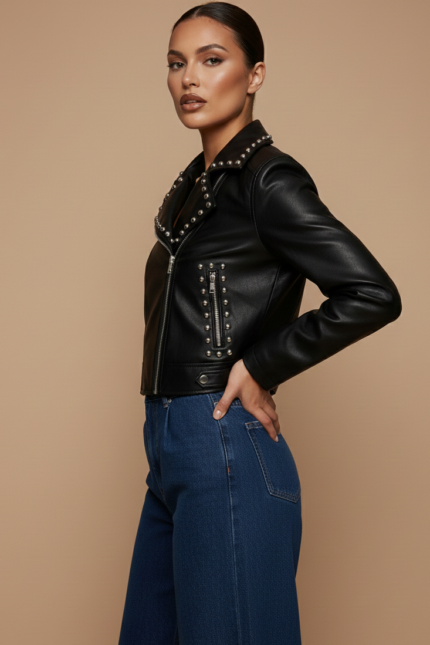 CHIODO IN ECOPELLE BORCHIATO Glamorous