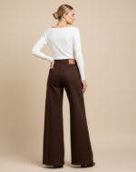 JEANS A PALAZZO CIOCCOLATO Glamorous