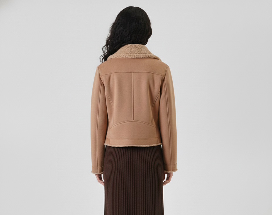 GIACCA ECOMONTONE CAMMELLO Rinascimento