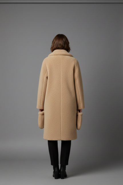 CAPPOTTO TEDDY BEIGE Rinascimento