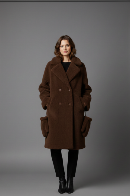 CAPPOTTO TEDDY CIOCCOLATO Rinascimento