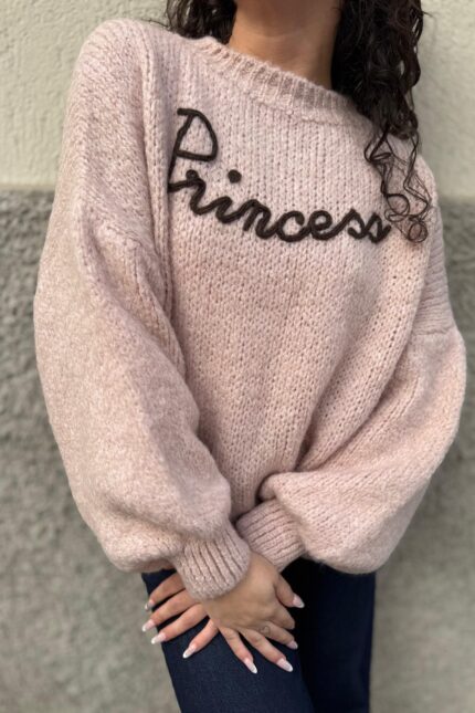MAGLIA PULL PRINCESS ROSA You Decide
