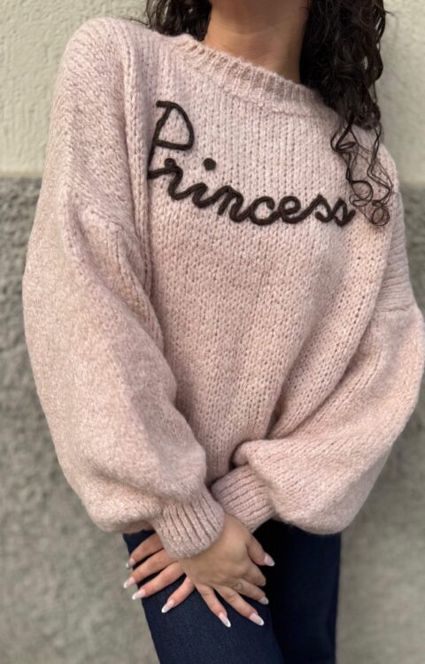 MAGLIA PULL PRINCESS ROSA You Decide