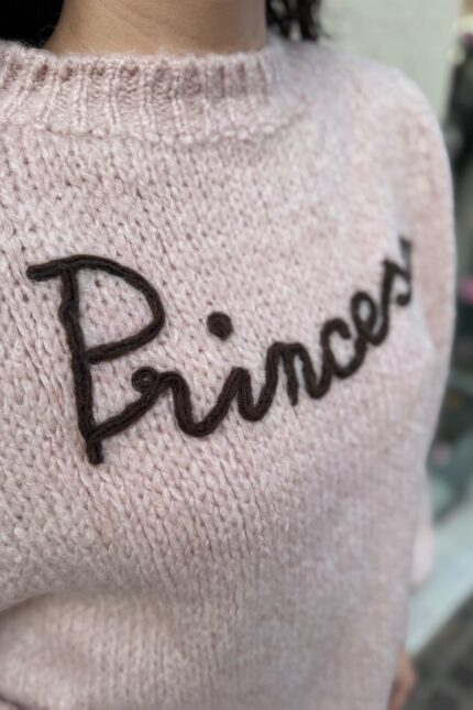 MAGLIA PULL PRINCESS ROSA You Decide