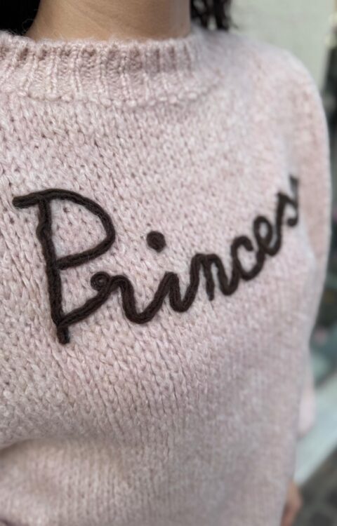 MAGLIA PULL PRINCESS ROSA You Decide