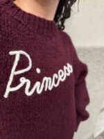 MAGLIA PULL PRINCESS BORDEAUX You Decide