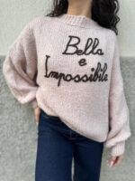 MAGLIA PULL BELLA E IMPOSSIBILE ROSA You Decide