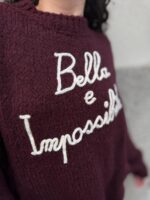 MAGLIA PULL BELLA E IMPOSSIBILE ROSA You Decide