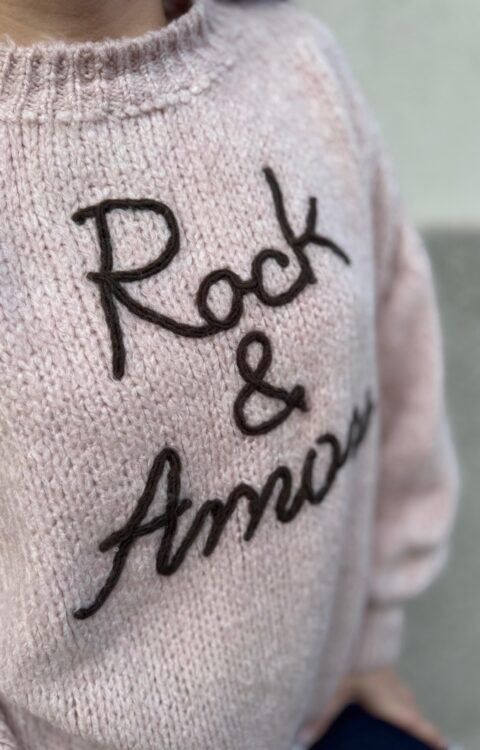 MAGLIA PULL ROCK E AMORE ROSA You Decide