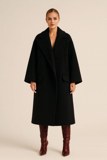 CAPPOTTO OVERSIZE NERO Imperial