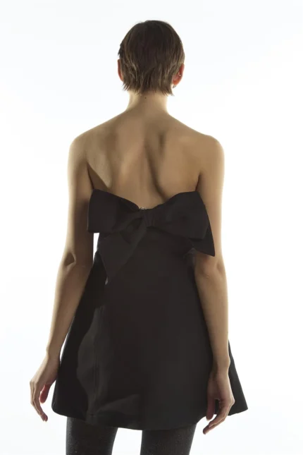 ABITO NERO CON FIOCCO Glamorous