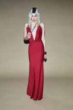 ABITO LUNGO ADERENTE RUBINO LONG DRESS RIA Aniye By