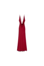 ABITO LUNGO ADERENTE RUBINO LONG DRESS RIA Aniye By