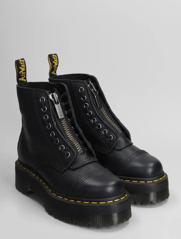 ANFIBIO SINCLAIR IN PELLE MARTELLATA Dr Martens