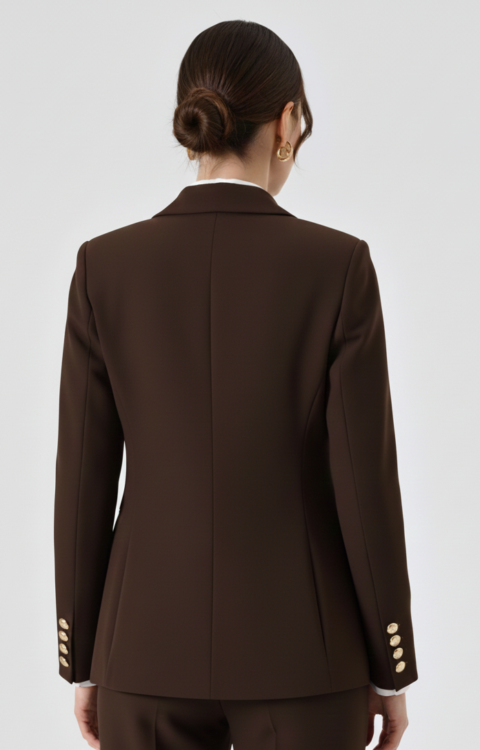 BLAZER DOPPIOPETTO MORO Rinascimento