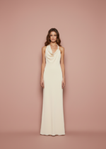 ABITO LUNGO AVORIO KNOT DRESS NORA Aniye By