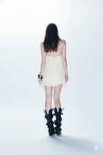 ABITO CORTO AVORIO TURTLE DRESS SHANA By