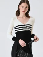 MAGLIA PULL A RIGHE Rinascimento