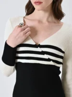 MAGLIA PULL A RIGHE Rinascimento