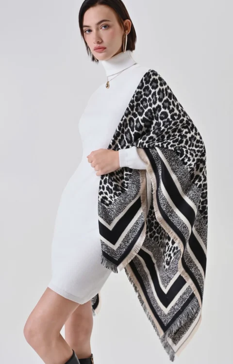 SCIARPA SCIALLE ANIMALIER Rinascimento