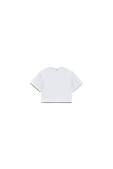 T-SHIRT BIANCA CROP TOP SANTA Aniye By