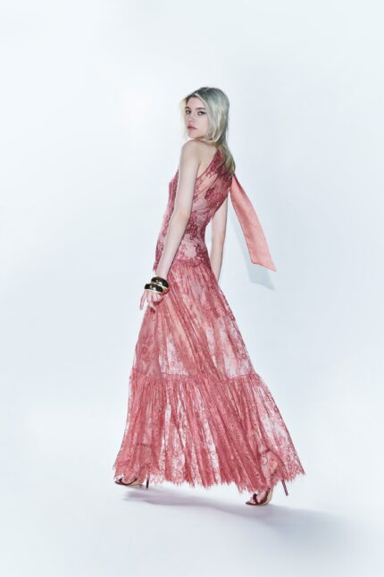 ABITO LUNGO PIZZO PESCA TURTLE DRESS NOA Aniye By