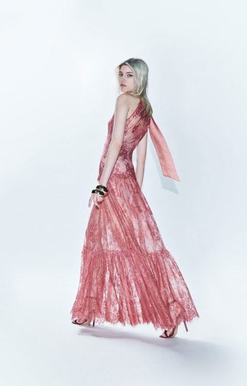 ABITO LUNGO PIZZO PESCA TURTLE DRESS NOA Aniye By